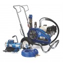 GRACO GH 230 Convertible Standard Series Gas Hydraulic Airless Sprayer with Electric Motor Kit - 24W930