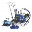 GRACO GH 200 Convertible ProContractor Series Gas Hydraulic Airless Sprayer with Electric Motor Kit - 24W928